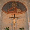 Foto: Crocifisso e Abside Affrescato - Chiesa di San Pietro Apostolo - sec. XII (Ardea) - 9