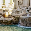 Foto: Particolare Centrale  - Fontana di Trevi  (Roma) - 9